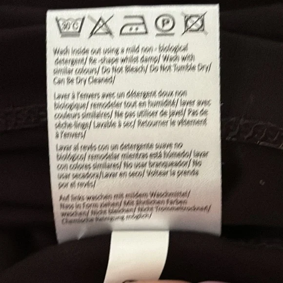 Seraphine Maternity Elegant Black Stretchy Bodycon Dress Sz 4 - Picture 12 of 12